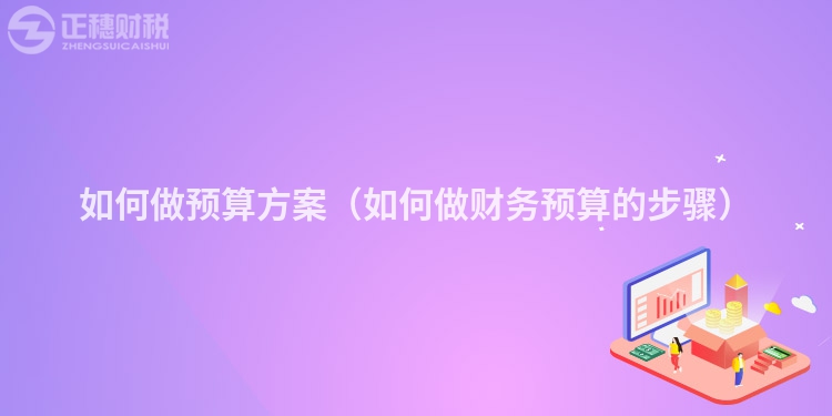 如何做预算方案（如何做财务预算的步骤）