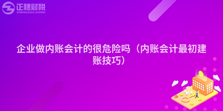 企业做内账会计的很危险吗（内账会计最初建账技巧）